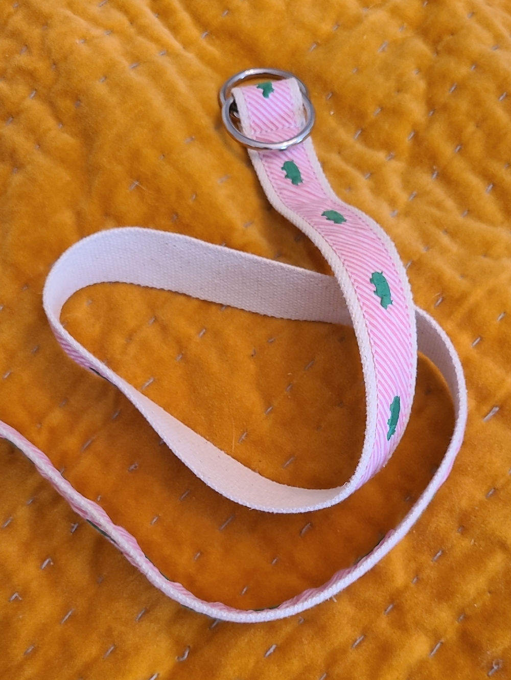 J Crew Piggy Belt